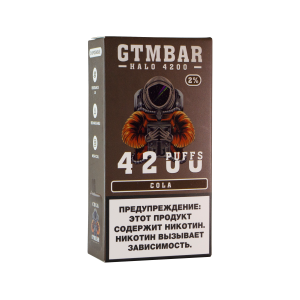 GTM Bar Halo 4200 Кола (Перезаряжаемая)