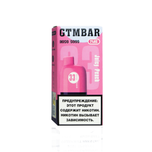 GTM Bar MIGO 5000 Сочный Персик (Перезаряжаемая)