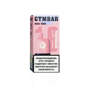 GTM Bar MIGO 5000 Розовый лимонад (Перезаряжаемая)